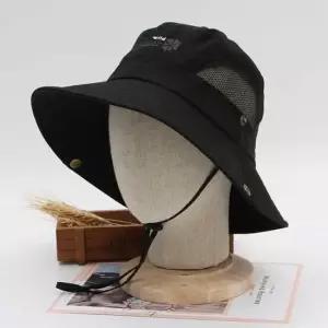 남성머리모자 여름 태양 보호 메쉬 통풍 벙거지 남녀 공용 챙모자