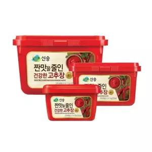 짠맛을줄인건강한고추장혼합세트1kg+2kg+500g