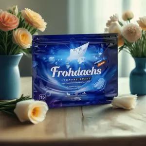 프로닥스 잔여물 없는 고농축 더블액션 찬물용해 시트세탁세제 30매x3팩(총90매) 공용 경