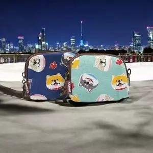 일본여행 필수템 시바 캐릭터 동전지갑 미니 파우치 WFFNROV