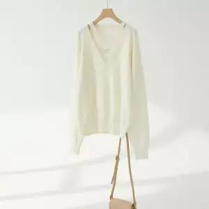 아트박스/신상오픈런 여성 트임 디자인 봄가을 유니크 루즈핏 니트