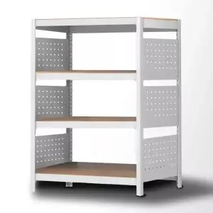 아트박스/스피드랙 홈던트하우스 주방선반 파티션선반 4단 800x400x1350