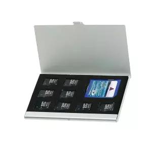 [유토피아]명함케이스형 SD메모리카드 보관케이스 메모리보관함 SD메모리카드보관 SD메모리카드케이스 메모