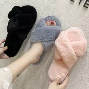 여성 겨울 방한화 패션 패피 사무실 슬리퍼 yUM8+4pjg