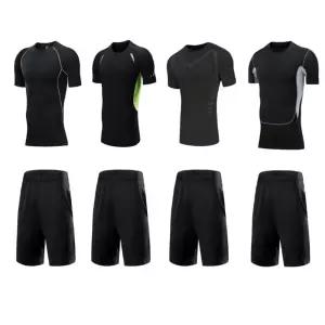 남성 4타입 반팔 반바지 트레이닝복 세트 스포츠웨어 bJO9+5nIq