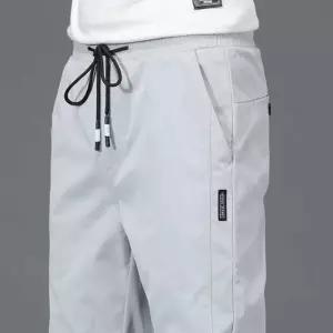 남자 여행 룩 아빠 바지 겨울 기모 밴딩 팬츠 코디 pvz4+8Upq