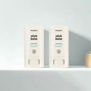 몽디에스 여리고 건조 식물성 오일 베이비 유아 100시간 고보습 스틱 밤 17g 2개