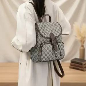 여성용 미니 가죽 백팩 데일리 패션용