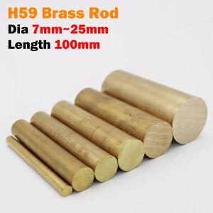 황동 원형 바/봉 7mm 8mm 9mm 10mm 12mm 14mm 15mm 16mm 20mm 21mm 22mm 23mm 24mm 25mm 길이