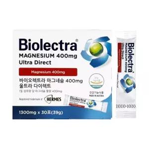 바이오렉트라 마그네슘 400 울트라 다이렉트 1300mg x 30포 1개 / 써클
