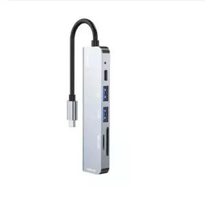 [셀러허브]유니콘 6in1 HDMI C타입 멀티허브 4K미러링 TCH-P30 (S46462220)