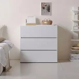 유니콘 하나 3단 서랍장 800 수납장 드레스룸 옷수납 거실수납장 거실장