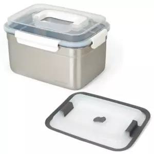 스텐 김치통 밀폐용기 4.7L+누름판 김장 장아찌 보관 반찬통 냉장고김치통