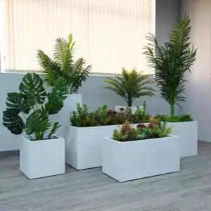 빅사이즈 화분 스틸 인테리어 거실 플랜터 테라스 다육식물 스탠드