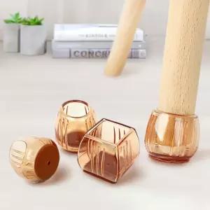 투명캡 대 식탁의자 발커버 슈즈 양말 끌림방지 보호 Ekb4+6NGL