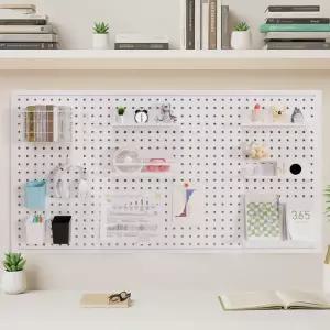 책상 타공 보드 철판 판 벽면 인테리어 게시판 장식