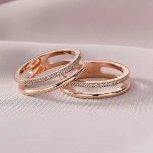 여성 큐빅 다양한 무늬 포인트 데일리 액세서리 반지 Acv9+2LPv