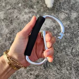 고강도 대형 카라비너 캠핑 등산 강철 고리 고정 빅 가방 연결 손잡이 낚시 휴대 배낭 소품 걸이