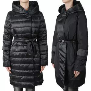 막스마라 더 큐브 25FW 여성 노베프 리버시블 다운 패딩 블랙 NOVEF 003