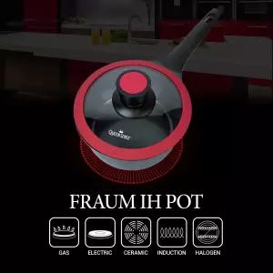 인덕션 겸용 편수18cm 퀸센스 프라움IH냄비