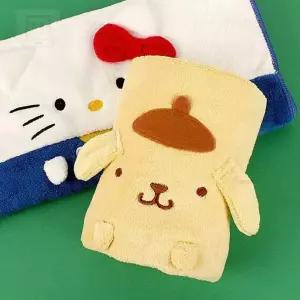 스토어-소유 폼폼푸린 헤어 드라이 타월 극세사헤어타월