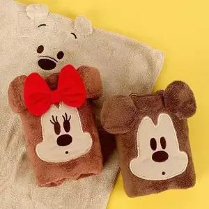 스토어-소유 미니마우스 헤어 드라이 타월 흡수헤어타월