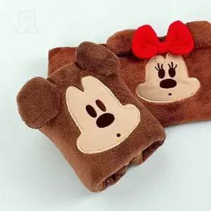 스토어-소유 미키마우스 헤어 드라이 타월 머리건조타월