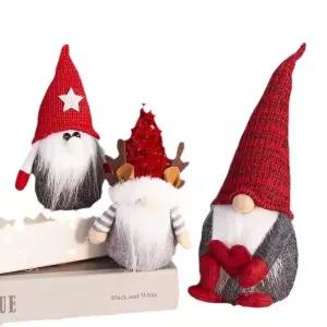 가벼운 인형 파티 난쟁이 용품 크리스마스 모자 뾰족한 귀여운 패브릭