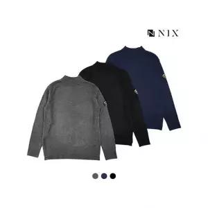 닉스 [NIX]남) 투톤 골조직 반터틀넥 (FNQWCWT111P)