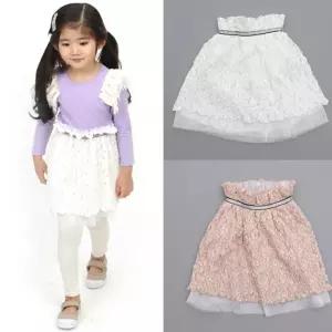 공주 사랑스러운 스커트 예쁜 어린이 치마 나들이룩 VeS8+1IVD