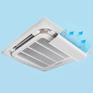천장형 시스템 에어컨 바람막이 윈드 가드 60cm 방향 조절 회피 가림막 날개 냉난방기 히터