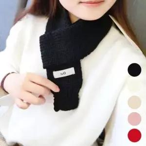 미니 편한 목도리 고급 짜임 슬림 WFFO9SU