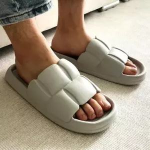 푹신한 가벼운슬리퍼 소음방지 실내화 편한 그레이 WFFPW59