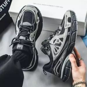 남성 3컬러 편한 메쉬 어글리슈즈 스니커즈 운동화 WFFPQZU