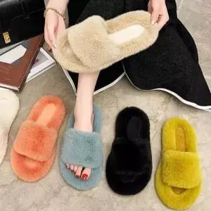 매장 털슬리퍼 사무실 슬리퍼 거실 푹신한 WFFPQ6J