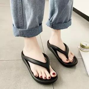 여성플랍쪼리 슬리퍼 캐주얼조리 샌달 WFFPQ0D