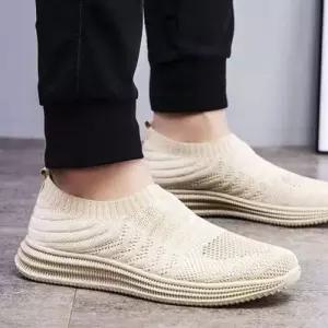 남성 니트운동화 캐주얼슬립온 스니커즈 화 WFFPPOC