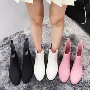 장화 워커 여성첼시부츠 레인부츠 캐주얼화 WFFPPNA