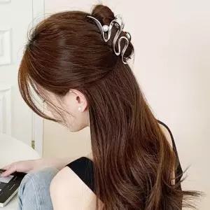 유광 진주포인트 정장 헤어집게핀 WFFPN3Q