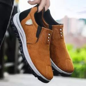 남성 플랫 슬립온 캐주얼 스니커즈 단화 베이직 WFFPMY1