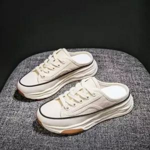 통굽 데일리 스니커즈 뮬 캐주얼 여성 키높이 WFFPMVR