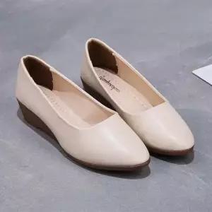 여성 스틸레토 펌프스힐 미들굽 베이직 웨지힐 WFFPMS5