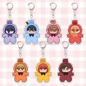 체인소 맨 덴지 하야카와 아키 파워 마키마 레제 귀여운 키링 키체인 아크릴 굿즈 
