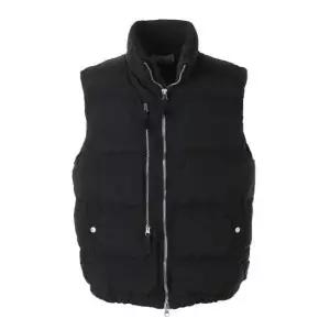 MUST IT_STONE ISLAND 25FW G100006 Nylon Vest with Anti-drop and Dual Zip Pockets K2S15 S0019 V0029)