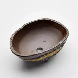 엔틱 수제 분재 다육 타원 옹기화분 23cm 꽃화분 셀프