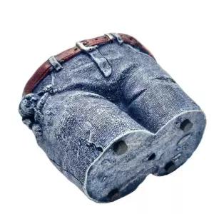 엔틱 인테리어소품 청바지 다육화분 10cm 식물덕후