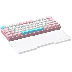 아크릴 게이밍 키보드 손목 받침대 패드, 컴퓨터 키보드, 오피스, PC 게이밍, 노트북, 맥, 편안하고 가벼운, 인체공학적으로 쉽게 타이핑할 수 있는 투명 - 길이 12.2인치