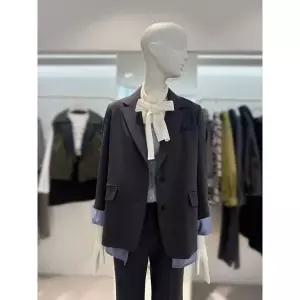 갤러리아 [26 여름]  디테쳐블 셔츠 패널 투버튼 자켓 (Z262MSF010)