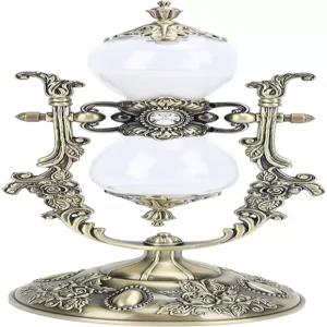 일반 빈티지 30분 모래시계 대형 황동 각인 회전 스탠드 홈 데스크 오피스 장식 살롱 스파 요가를 위한