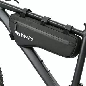 휴대폰 열쇠 도구 지갑 산악 도로 통근 자전거용 대형 자전거 프레임 백 1.5L 보관용 리웨어